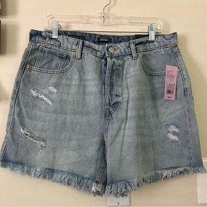 Wild Fable Light Blue Distressed Jean Shorts
